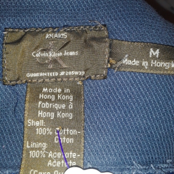 Calvin klein Jeans Long sleeved Shirt/Top - Picture 6 of 7